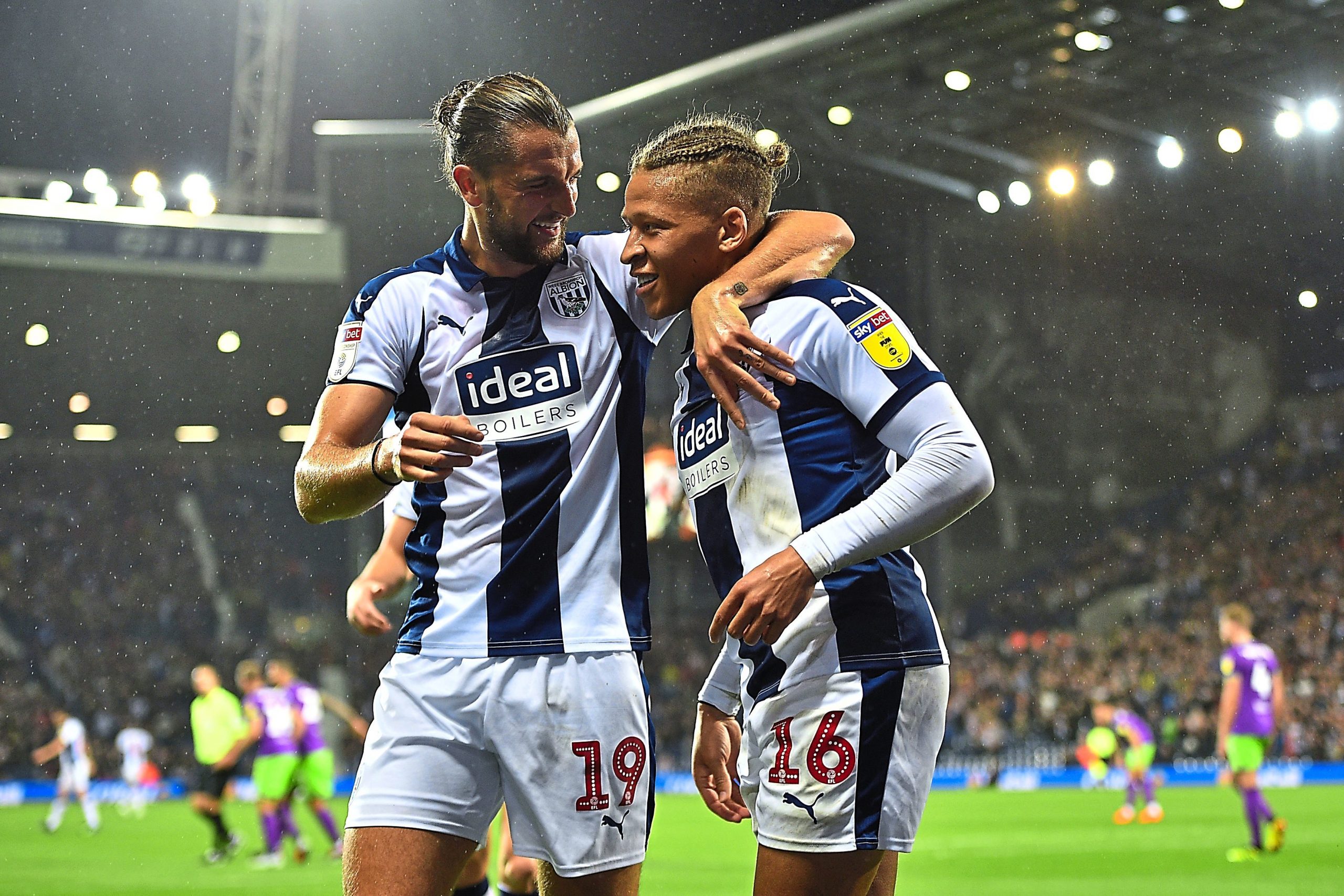 West Brom 5-2 Hull City: Baggies earn first win of season in