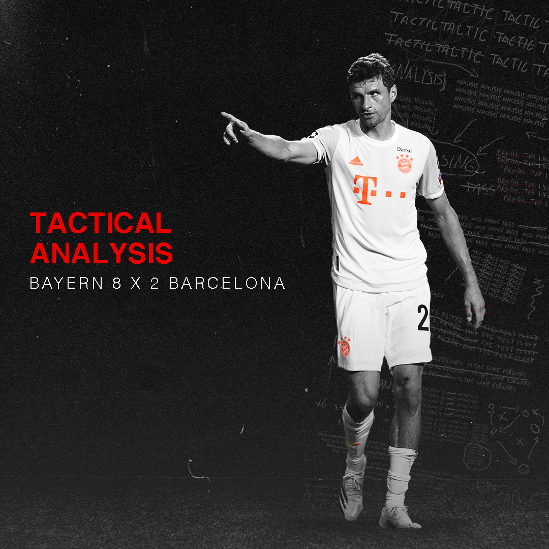 Tactical Analysis Bayern Munich Vs Barcelona Breaking The Lines