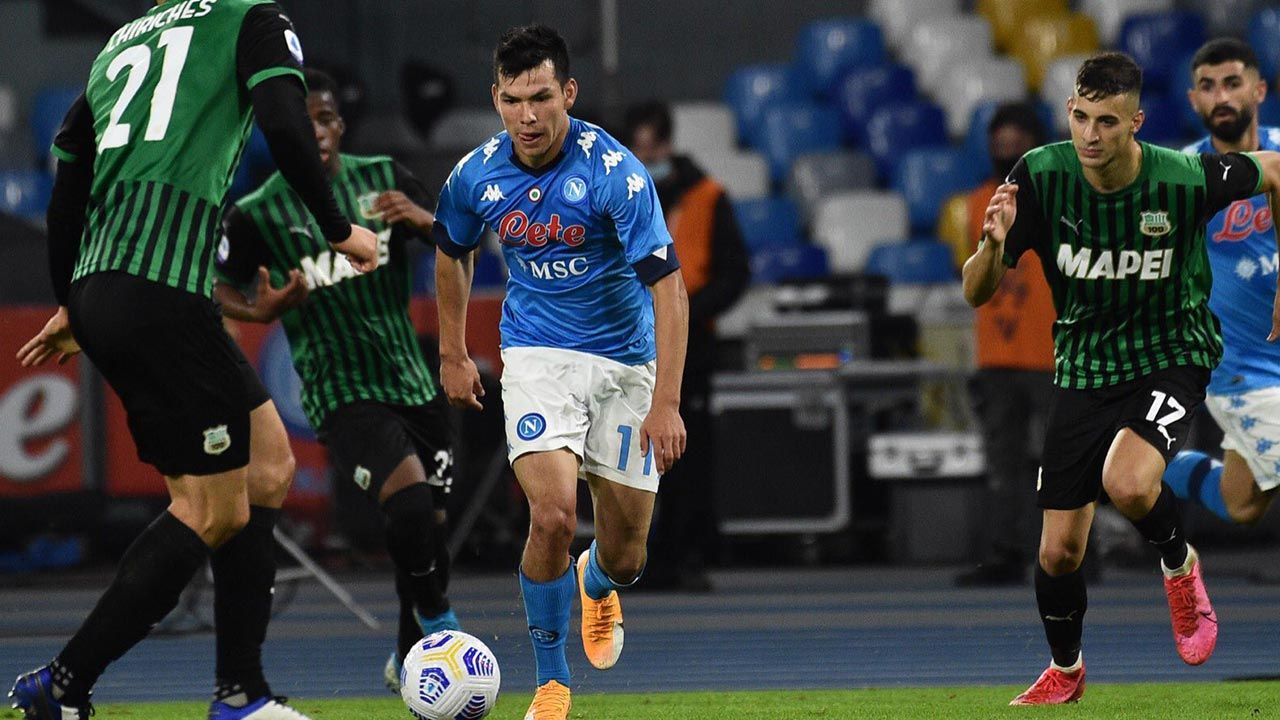 Hirving Lozano clinches win for Napoli. - Viva Liga MX