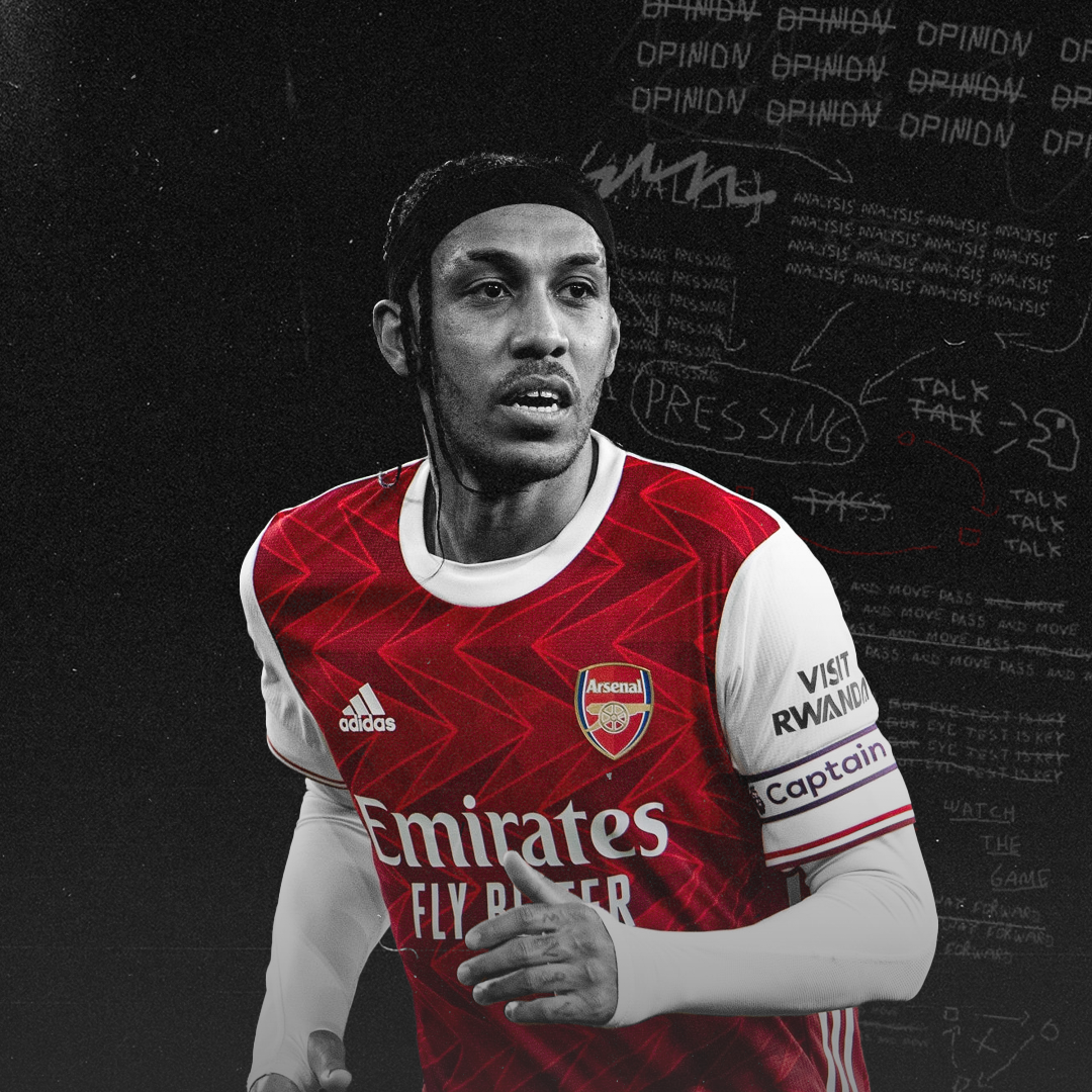 The Struggles Of Pierre Emerick Aubameyang At Arsenal Breaking The Lines