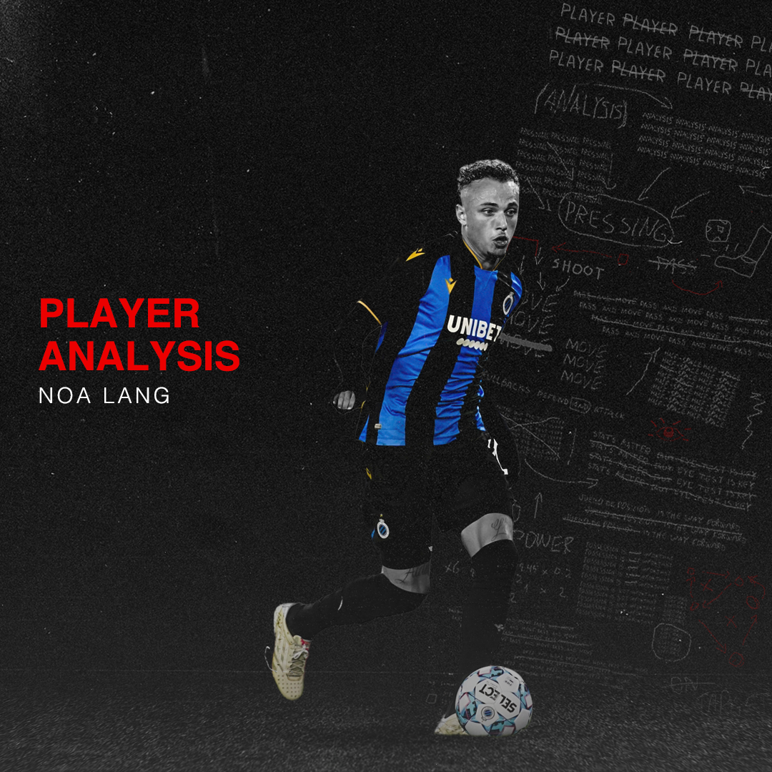 Noa Lang of Club Brugge during the Jupiler Pro League match